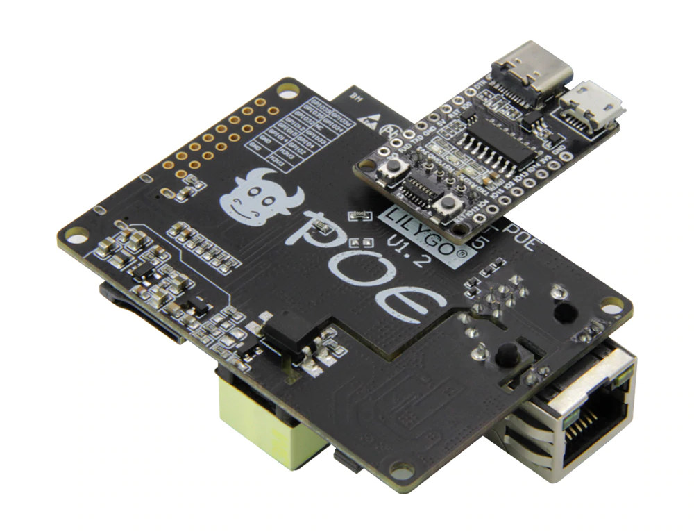 LilyGO TTGO ESP32 Dev Board (T-Internet-POE)